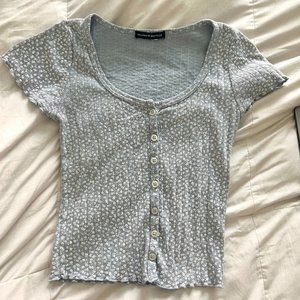 Brandy Melville Floral Top